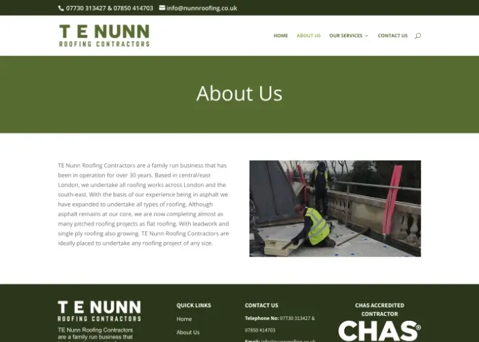 About Us - Nunn Roofing